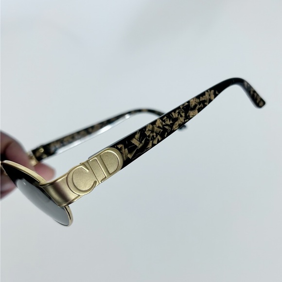 Vintage 90s Christian Dior Oval Frame Sunglasses - Picture 10 of 12